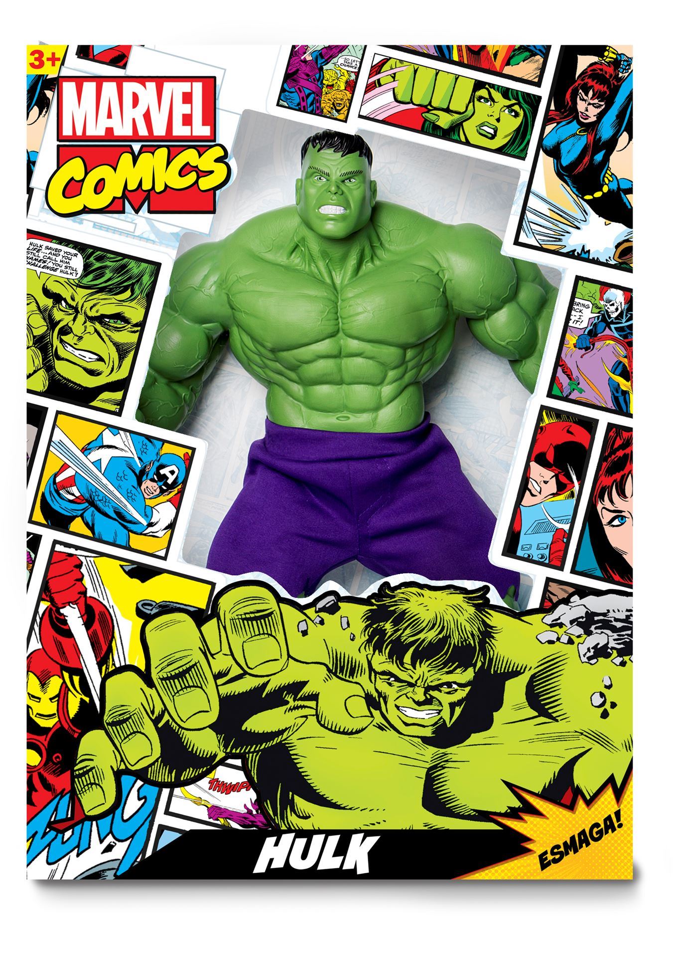 Smart Megajuguetería. Muñeco Hulk Verde Comics