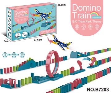 Imagen de Domino con avión